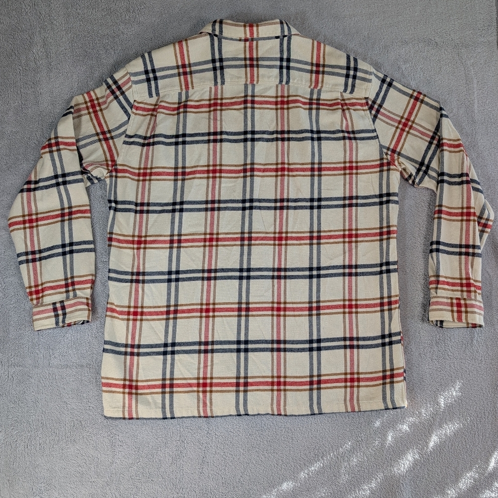 Patagonia Mens XL Organic Cotton Flannel Shirt Plaid Coors Banquet Patch 53947 - Picture 5 of 7
